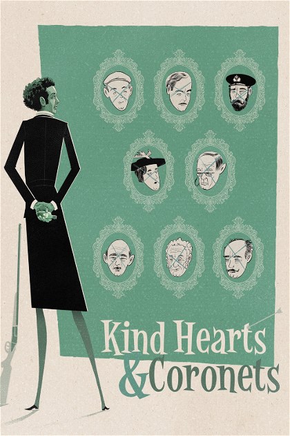 Poster for Kind Hearts and Coronets