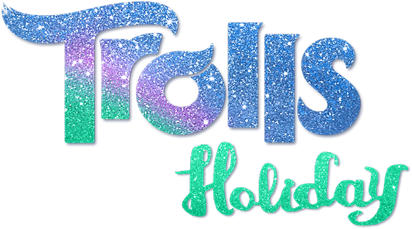 Trolls Holiday logo