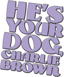 He's Your Dog, Charlie Brown logo