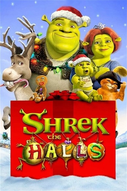 Poster for Shrek the Halls