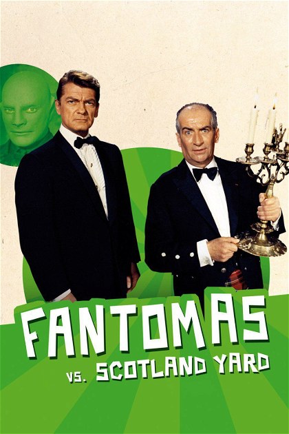 Poster for Fantomas vs. Scotland Yard