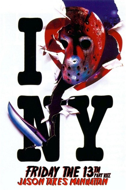 Poster for Friday the 13th Part VIII: Jason Takes Manhattan