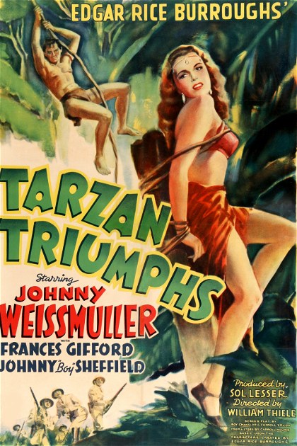 Poster for Tarzan Triumphs