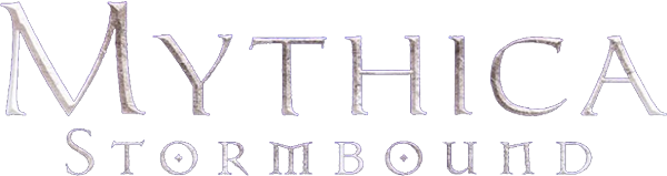 Mythica Stormbound logo