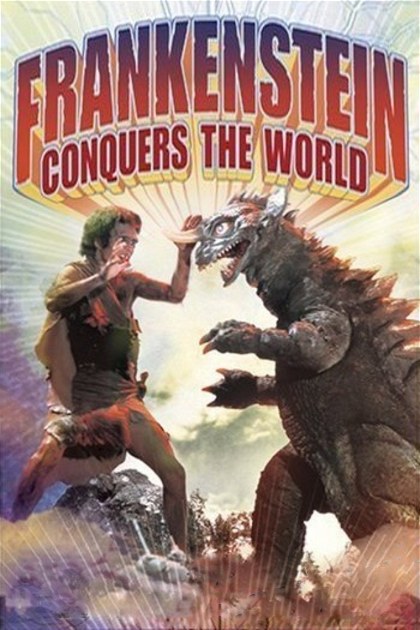 Poster for Frankenstein Conquers the World
