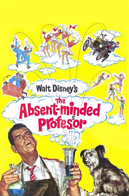 Poster for The Absent-Minded Professor