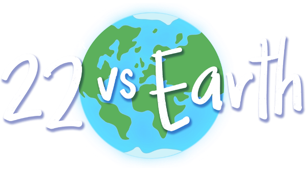22 vs. Earth logo