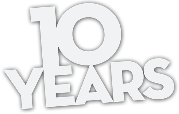 10 Years logo