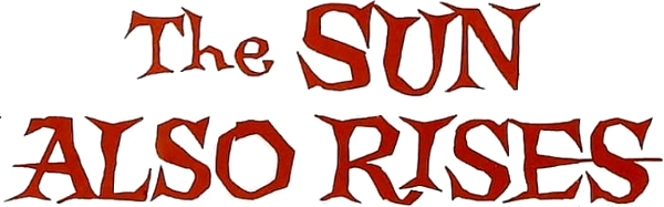 The Sun Also Rises logo