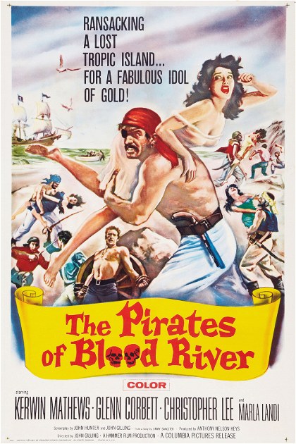 Poster for The Pirates of Blood River