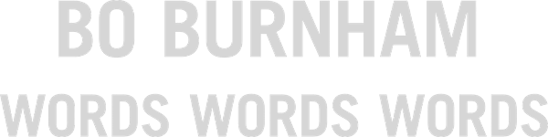 Bo Burnham: Words, Words, Words logo