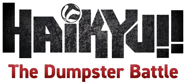 HAIKYU!! The Dumpster Battle logo