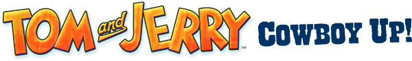 Tom and Jerry Cowboy Up! logo