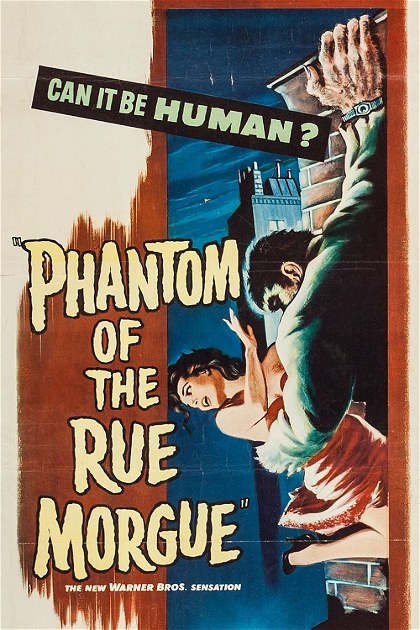 Poster for Phantom of the Rue Morgue