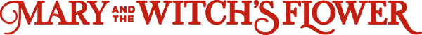 Mary and The Witch's Flower logo