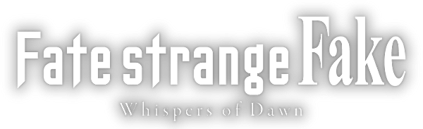 Fate/strange Fake -Whispers of Dawn- logo