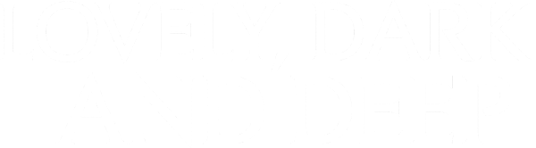 Lovely, Dark, and Deep logo