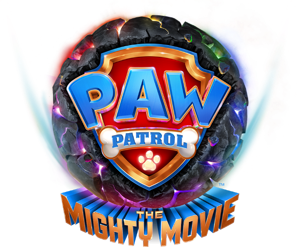 PAW Patrol: The Mighty Movie logo