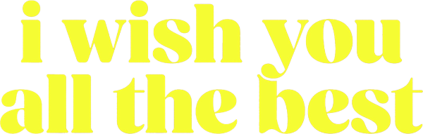 I Wish You All the Best logo