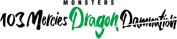 Monsters 103 Mercies Dragon Damnation logo