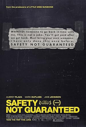 Poster for Safety Not Guaranteed