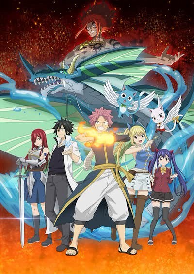 Poster for Fairy Tail 100 Years Quest (2024)