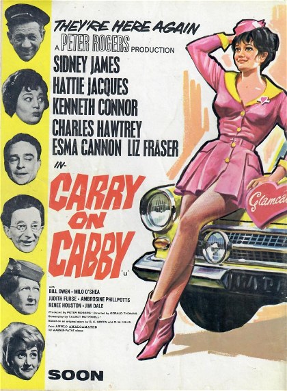 Poster for Carry On Cabby