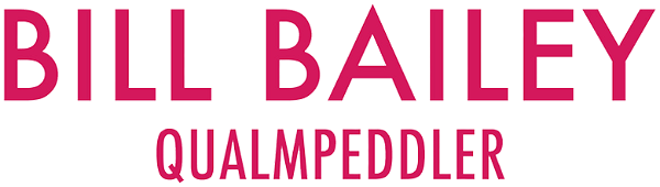 Bill Bailey: Qualmpeddler logo