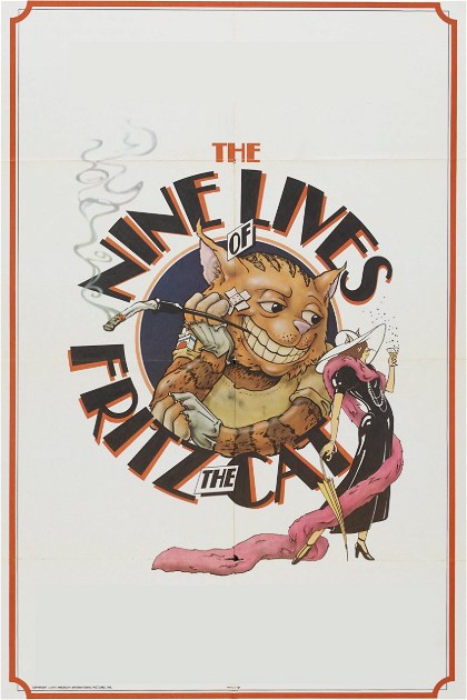 Poster for The Nine Lives of Fritz the Cat