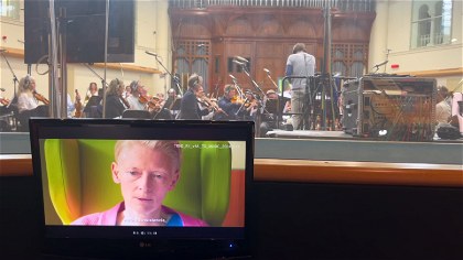 Poster for The Room Next Door - Footage from the Scoring Stage