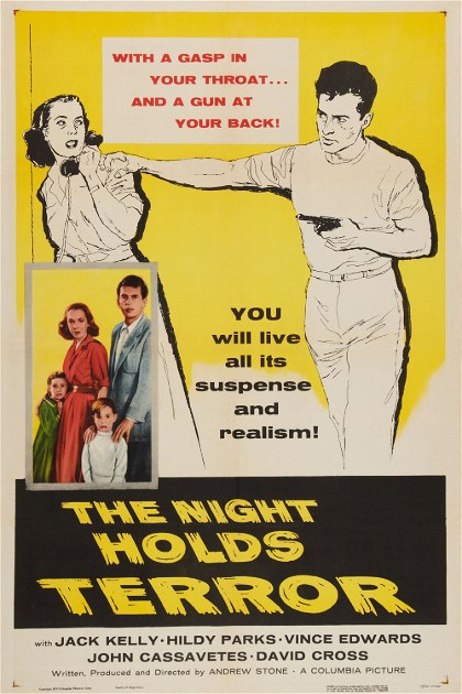 Poster for The Night Holds Terror