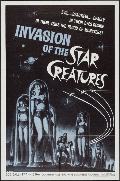 Poster for Invasion of the Star Creatures