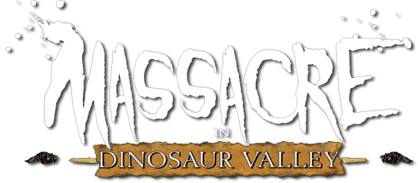 Massacre in Dinosaur Valley logo