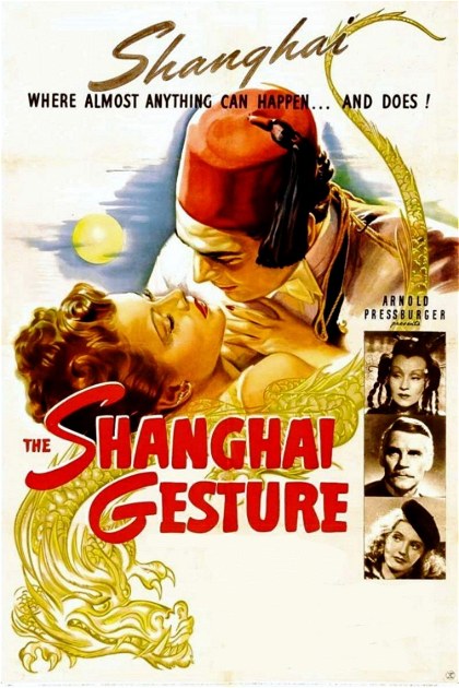 Poster for The Shanghai Gesture