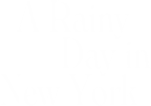 A Rainy Day in New York logo