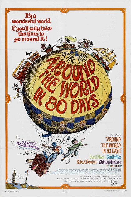 Poster for Around the World in 80 Days