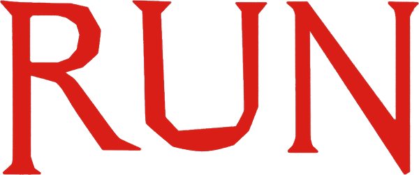 Run logo
