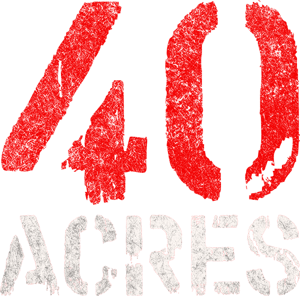 40 Acres logo