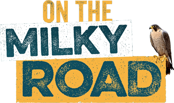 On the Milky Road logo