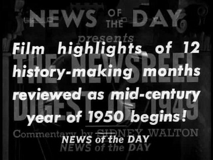 Poster for White Heat - Newsreel