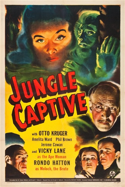 Poster for The Jungle Captive