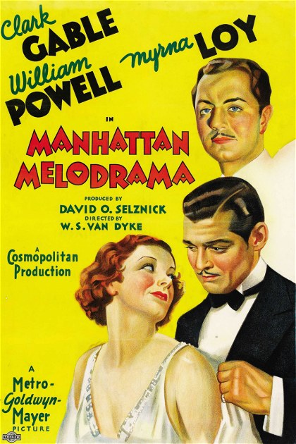 Poster for Manhattan Melodrama