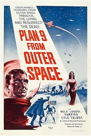 Poster for Plan 9 from Outer Space