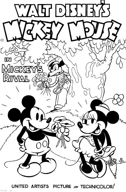 Poster for Mickey's Rival