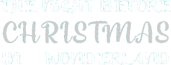 The Night Before Christmas in Wonderland logo
