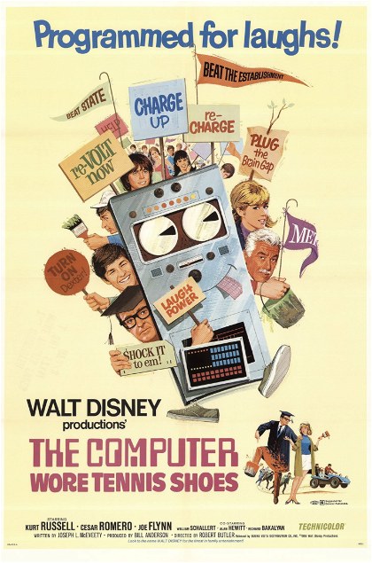 Poster for The Computer Wore Tennis Shoes