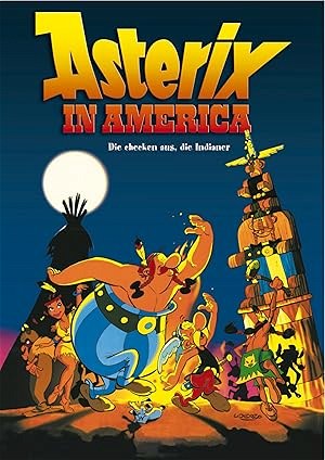 Poster for Asterix Conquers America