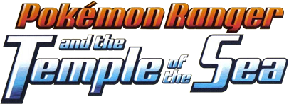 Pokémon Ranger and the Temple of the Sea logo