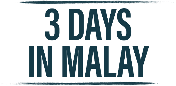 3 Days in Malay logo